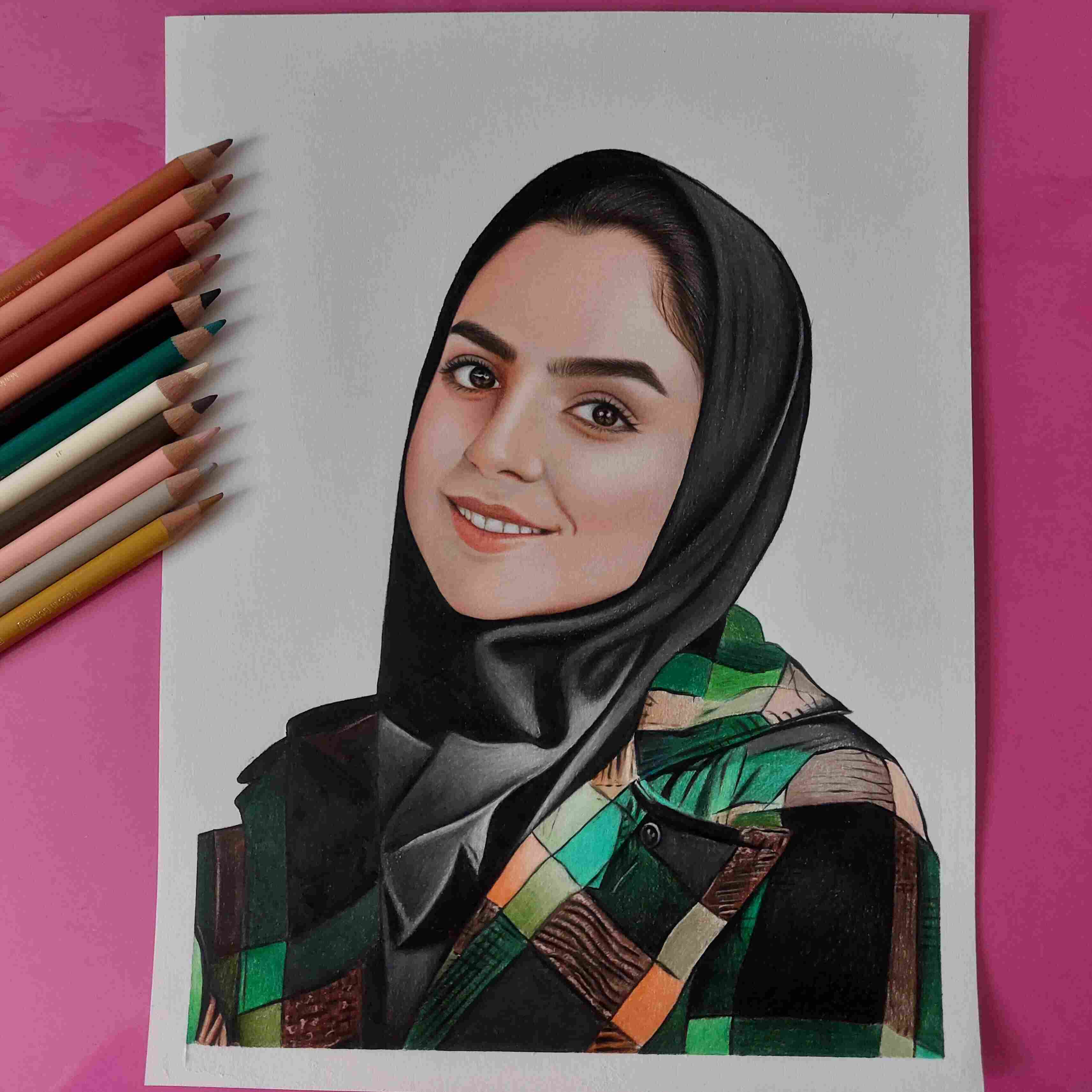 نقاشی چهره سفارشی میداشاپ فروشگاه اینترنتی میداپس
