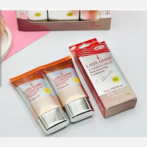 کرم ضد آفتاب لیدی گاش رنگی SPF50 Lady Gosh میداشاپ